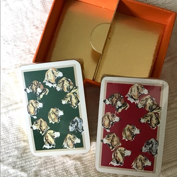 HERMÈS Mini Playing Cards with Hound Dog Motif - Picture 3 of 10